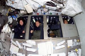 Cubículos de dormir, STS-107