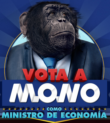 Vota a Mono como Ministro de Economía (se acabaron nuestros problemas) #VotaaMono