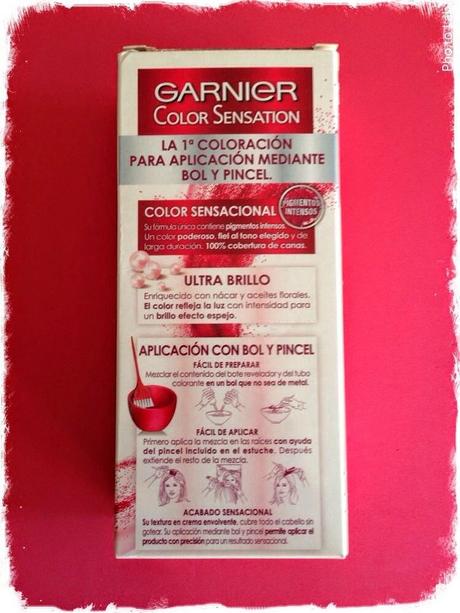 Tinte Garnier Color Sensation