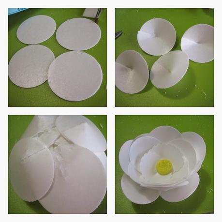 FLORES DE WAFER PAPER (OBLEA)  TUTORIAL