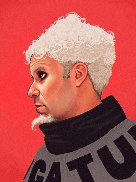 36  RETRATOS DE PERSONAJES DE LA CULTURA POP POR MIKE MITCHELL