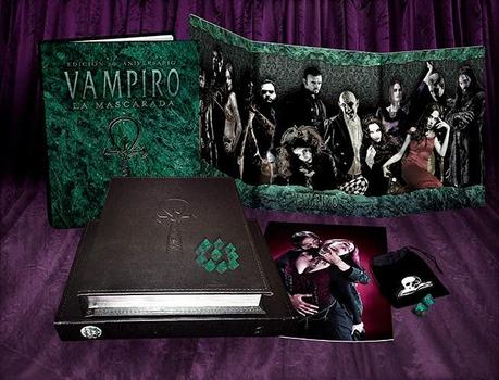 Gran exito en el inicio del mecenazgo de Vampiro La Mascarada 20ª aniversario  de Nosolorol ediciones