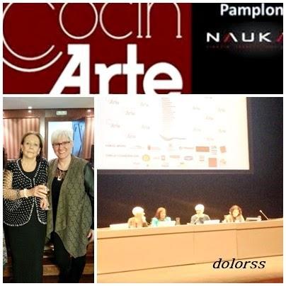 Blog de cuina en el  I congreso Cocin-ARTE en Pamplona