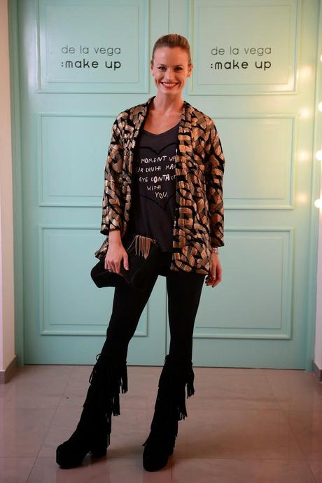 DE LA VEGA MAKE UP Presento su campaña de  INVIERNO 2014