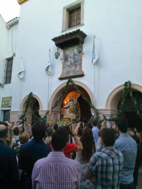 La Pastora de Capuchinos visitó la Basílica de la Macarena en el año jubilar
