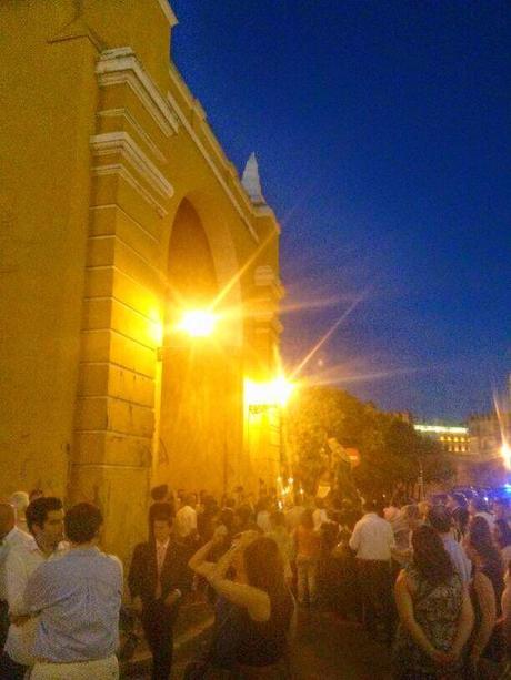 La Pastora de Capuchinos visitó la Basílica de la Macarena en el año jubilar