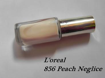 Esmaltes de primavera/verano: Hoy, L'oreal 856-Peach Neglicé