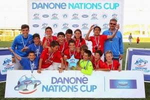 Celta de Vigo y CDE Deportiva Alcalá, primeros campeones de zona de la Danone Nations Cup