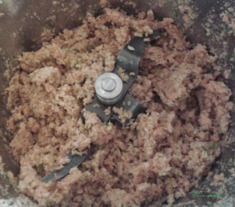 Albóndigas al horno con salsa de manzanas