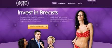 8 redes sociales o cómo sorprender a tus colegas My Free Implants, red social para ponerte tetas gratis