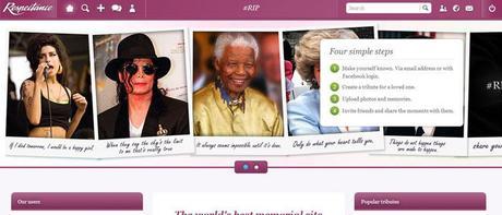 8 redes sociales o cómo sorprender a tus colegas Respetance, red social para los que ya no están