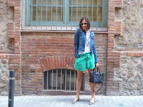 Shorts Verdes