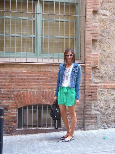 Shorts Verdes