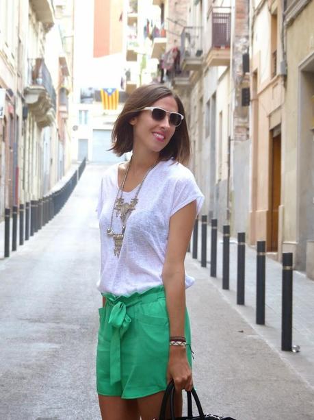 Shorts Verdes