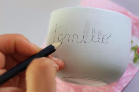 DIY Mini maceta personalizada