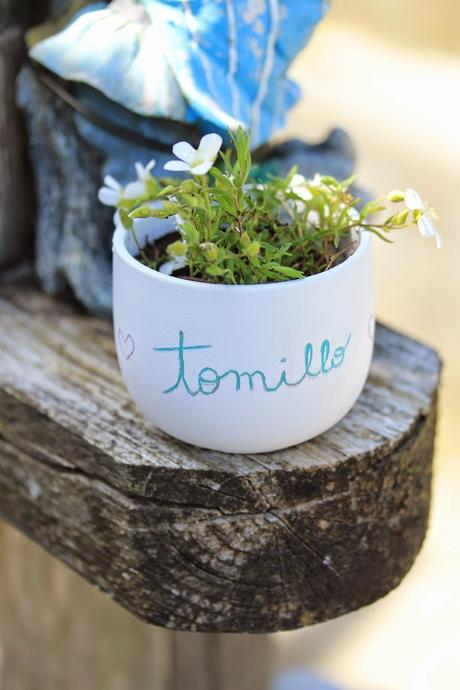 DIY Mini maceta personalizada