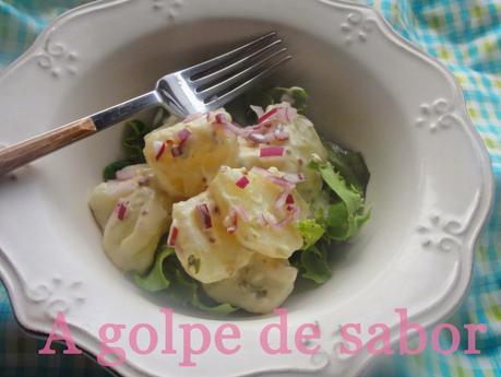 Ensalada de papas con aliño