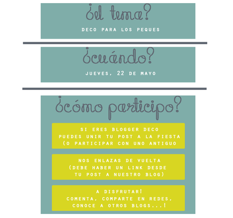 #decopedia4: DECO para peques + SORPRESÓN!