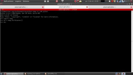 Hacking con Python Parte 14 – Utilizando NMAP desde Python