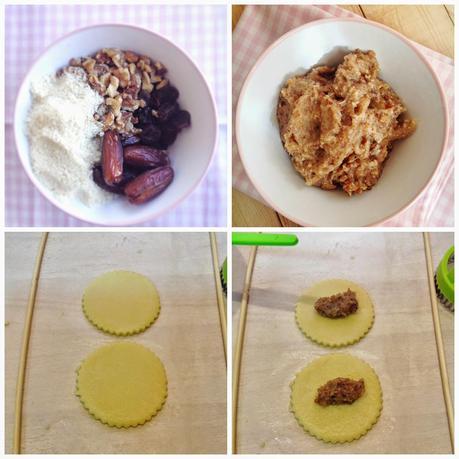 PASTAS DE LA MEDIA LUNA O GALLETAS DEL LEÓN CON CREMA INGLESA AROMATIZADA CON VAINILLA Y CARDAMOMO - TERCER RETO NAZARÍ