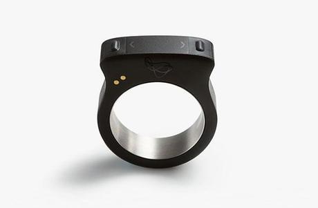 Nod Gesture Control Ring :: anillo para controlar dispositivos móviles y smart-TV