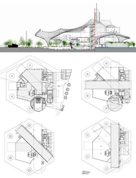 Centro Pompidou Metz, de Shigeru Ban y Jean de Gastines