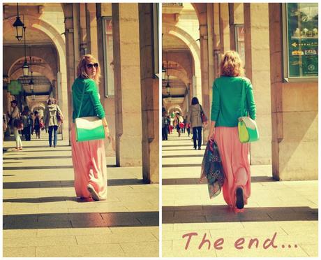 Turquesa, coral y oro