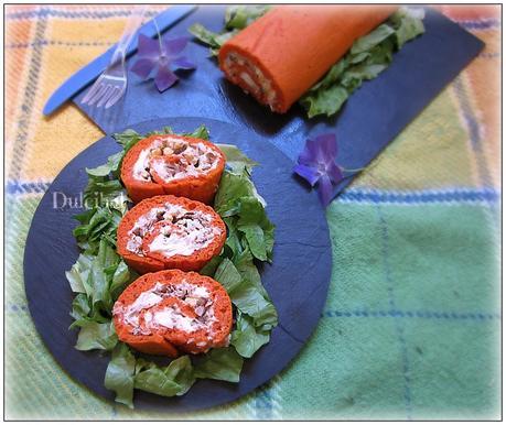 ROLLO DE PIQUILLOS RELLENO DE ATÚN ROLLO DE PIQUILLOS RELLENO DE ATÚN