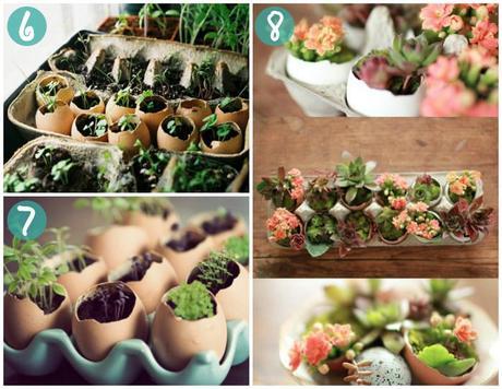 Inspiración. Macetas eco-friendly