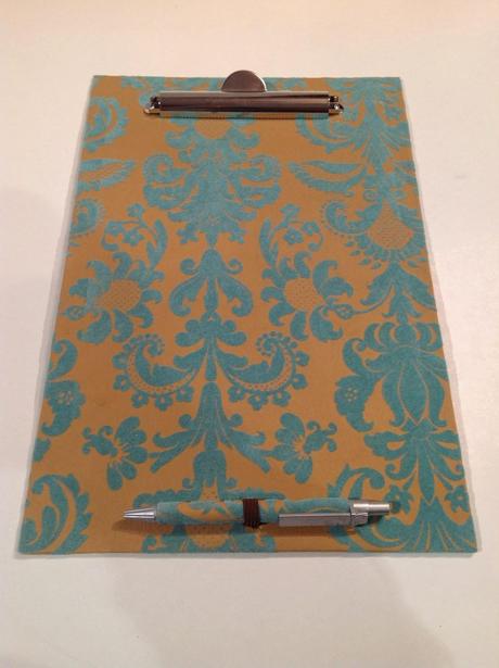 Tablas con pinzas para