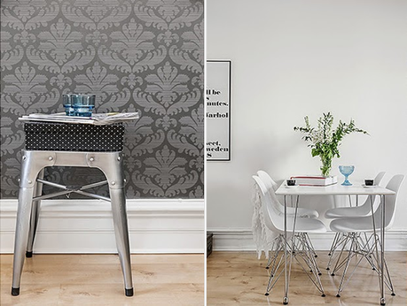 Un apartamento con típico estilo nórdico.