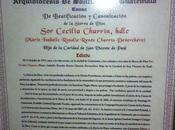 Edicto: Causa Beatificación Canonización Cecilia Charrín.