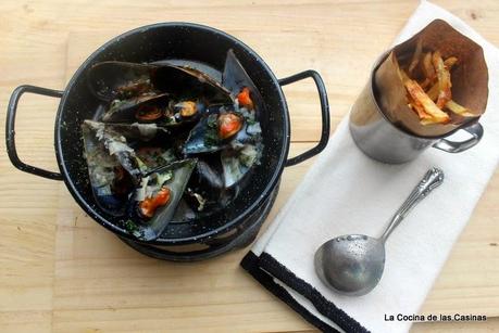Moules et Frites #RecetasdeFlandes
