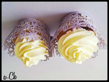 Cupcakes de arándanos con queso crema (IMPRESIONANTES, EN SERIO)