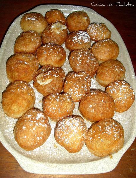Buñuelos de hojaldre