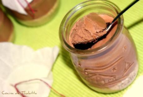 Vasitos de chocolate