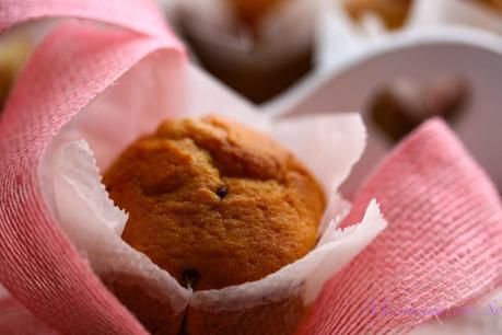 MUFFINS CON MERMELADA DE CEREZAS NEGRAS (THERMOMIX Y TRADICIONAL):