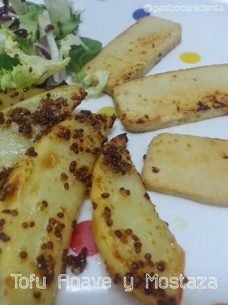Tofu Agave y Mostaza (con patatas)