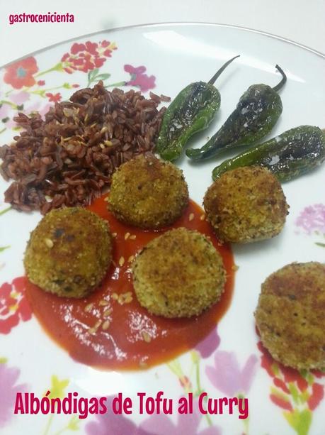 Albóndigas de Tofu al Curry