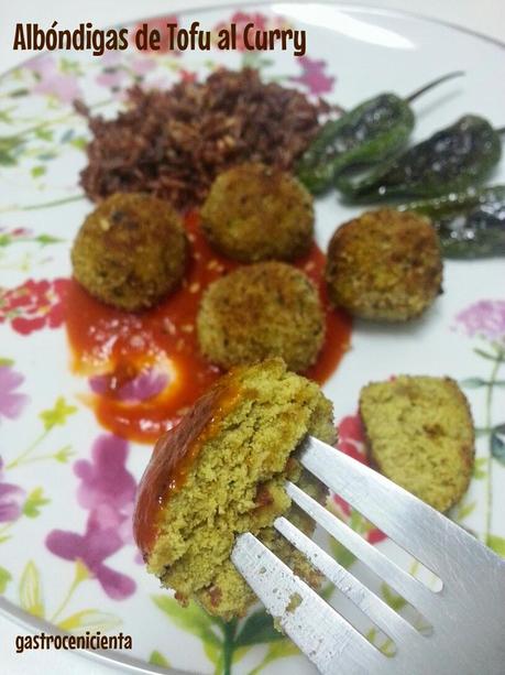 Albóndigas de Tofu al Curry