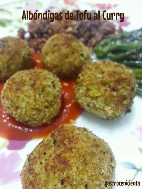 Albóndigas de Tofu al Curry