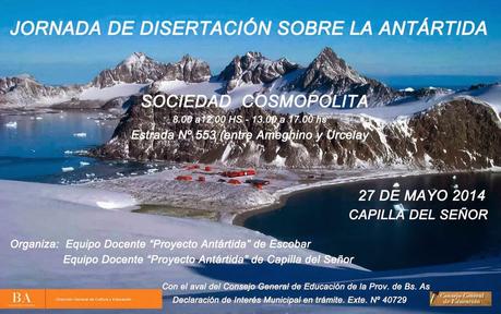JORNADA DE DISERTACION SOBRE LA ANTÁRTIDA EN LA CIUDAD DE CAPILLA DEL SEÑOR