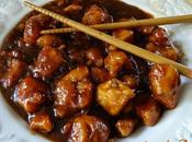 Pollo naranja estilo oriental