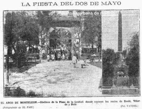 Fiesta del 2 de Mayo. Madrid, 2 de mayo de 1914