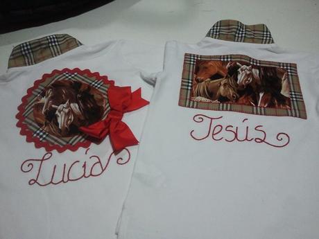 Camisetas personalizadas y a juego para hermanos!!!