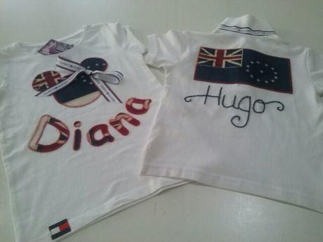 Camisetas personalizadas y a juego para hermanos!!!