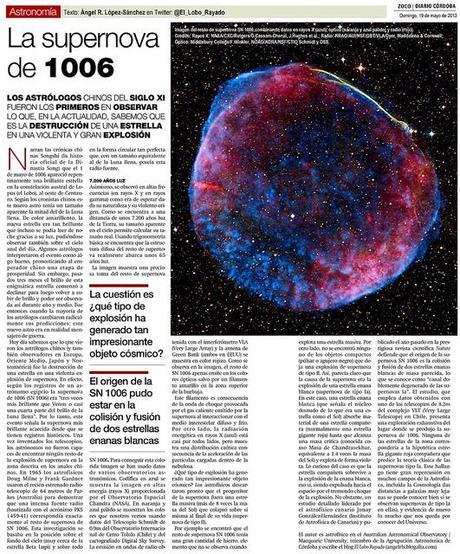 Zoco Astronomía: La supernova de 1006