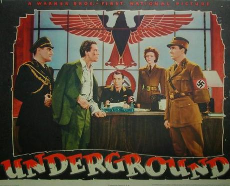 LUCHA EN LA SOMBRA (Underground) (USA, 1941) Intriga, Bélico