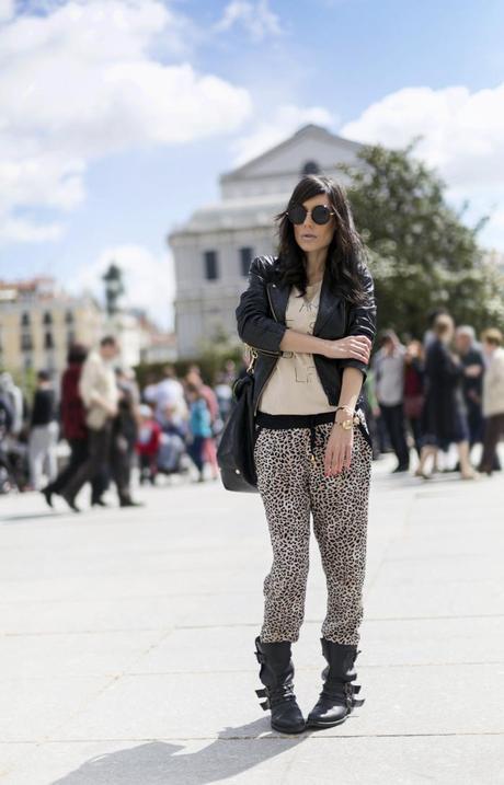 street style barbara crespo C&A pants rocker alter ego palacio real madrid fashion blogger outfit blog de moda