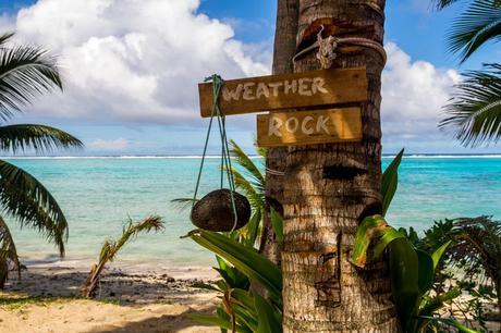 El hombre del tiempo de las islas Cook
